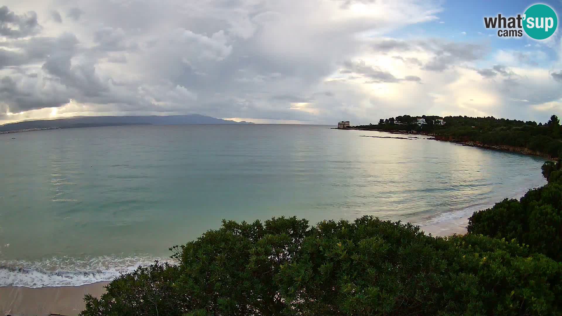 Webcam Lazzaretto beach | Alghero | Sardinia