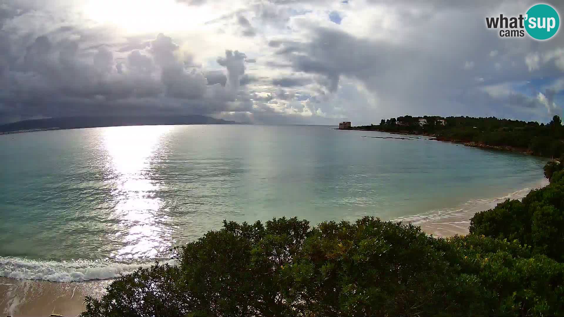 Webcam Lazzaretto beach | Alghero | Sardinia