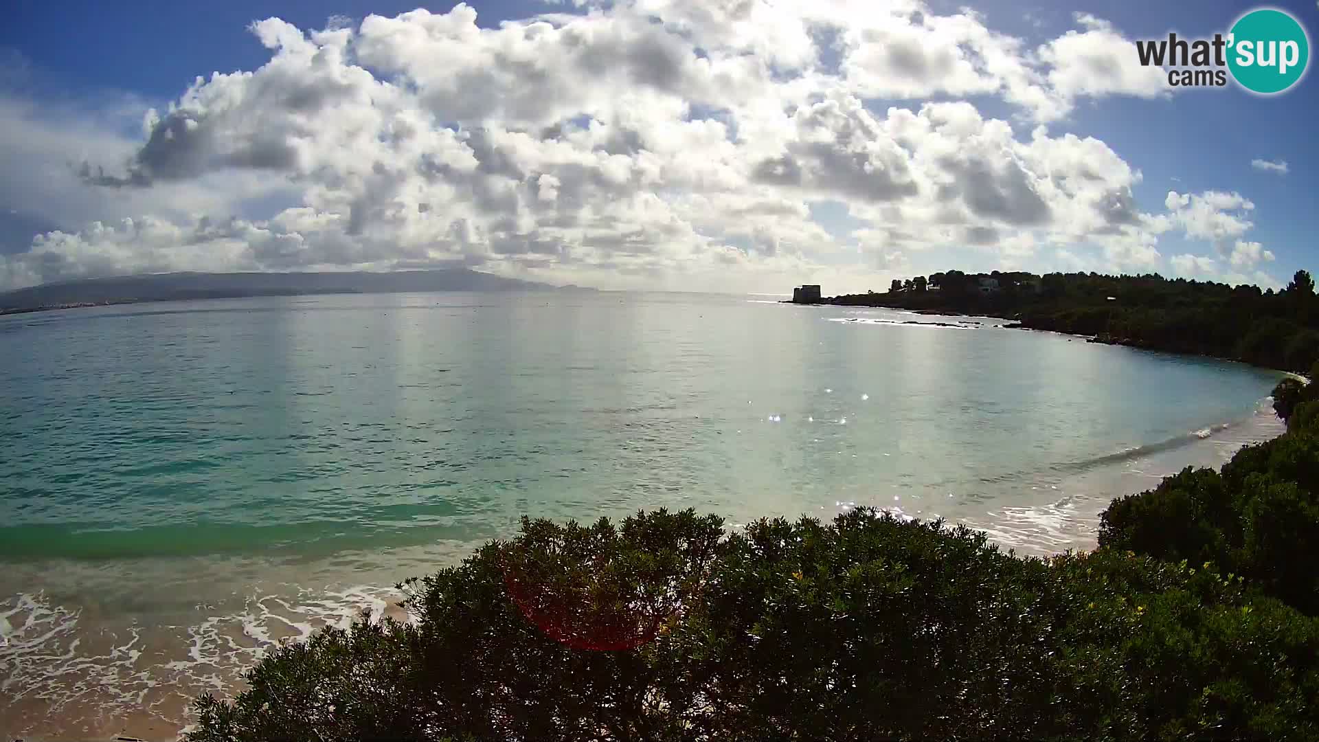 Webcam spiaggia Lazzaretto | Alghero | Sardegna