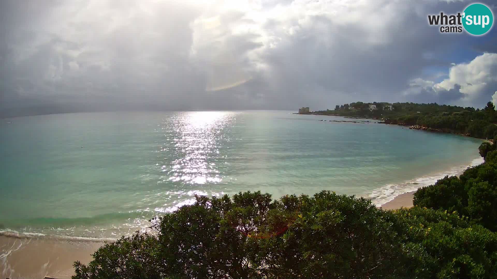 Web kamera plaža Lazzaretto | Alghero | Sardinija