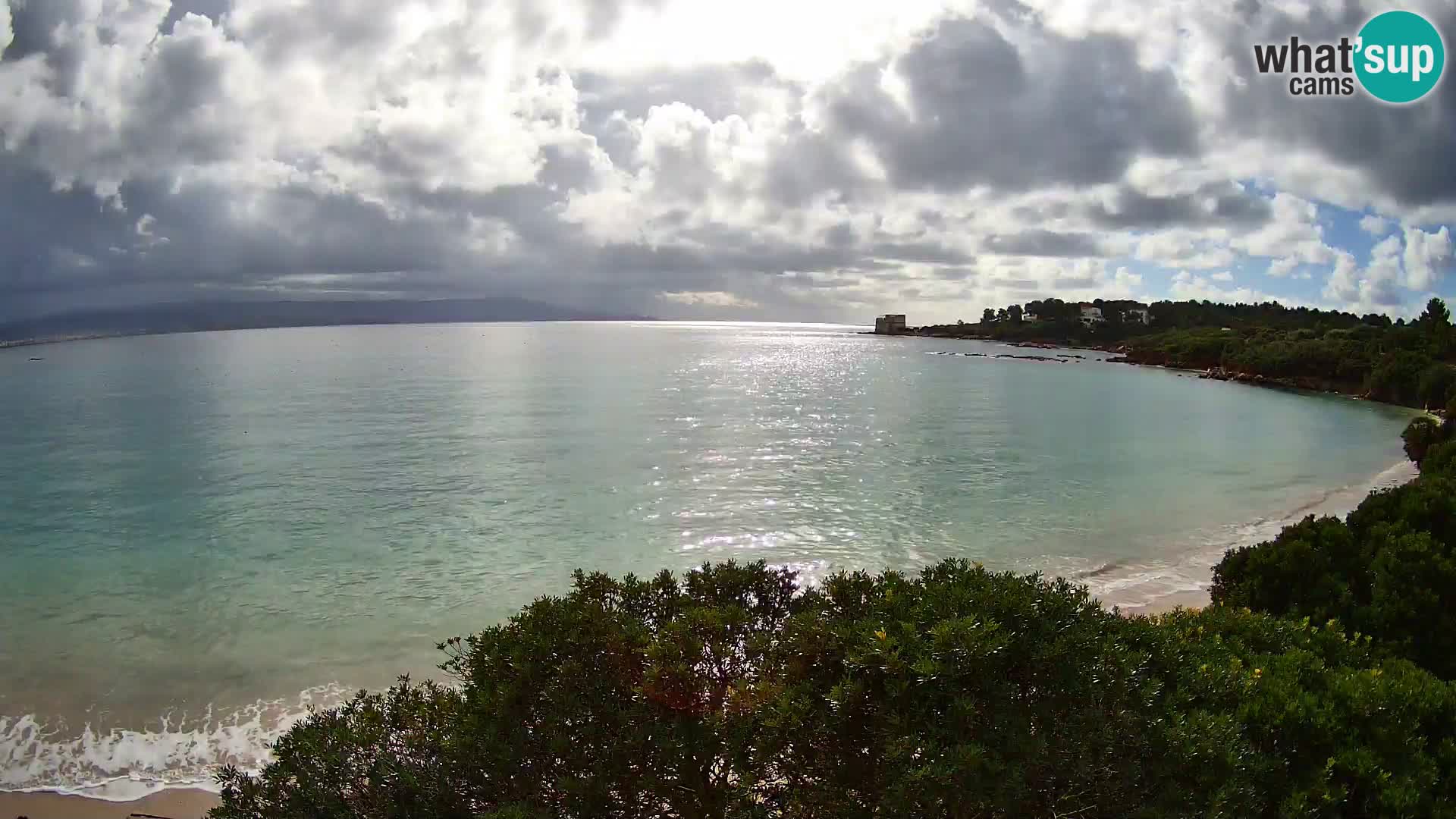 Kamera plaža Lazzaretto | Alghero | Sardinija