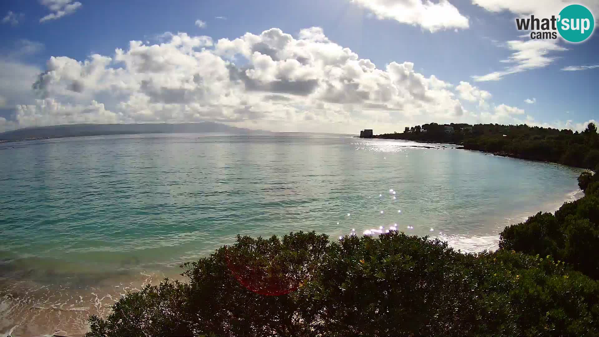 Webcam Lazzaretto beach | Alghero | Sardinia