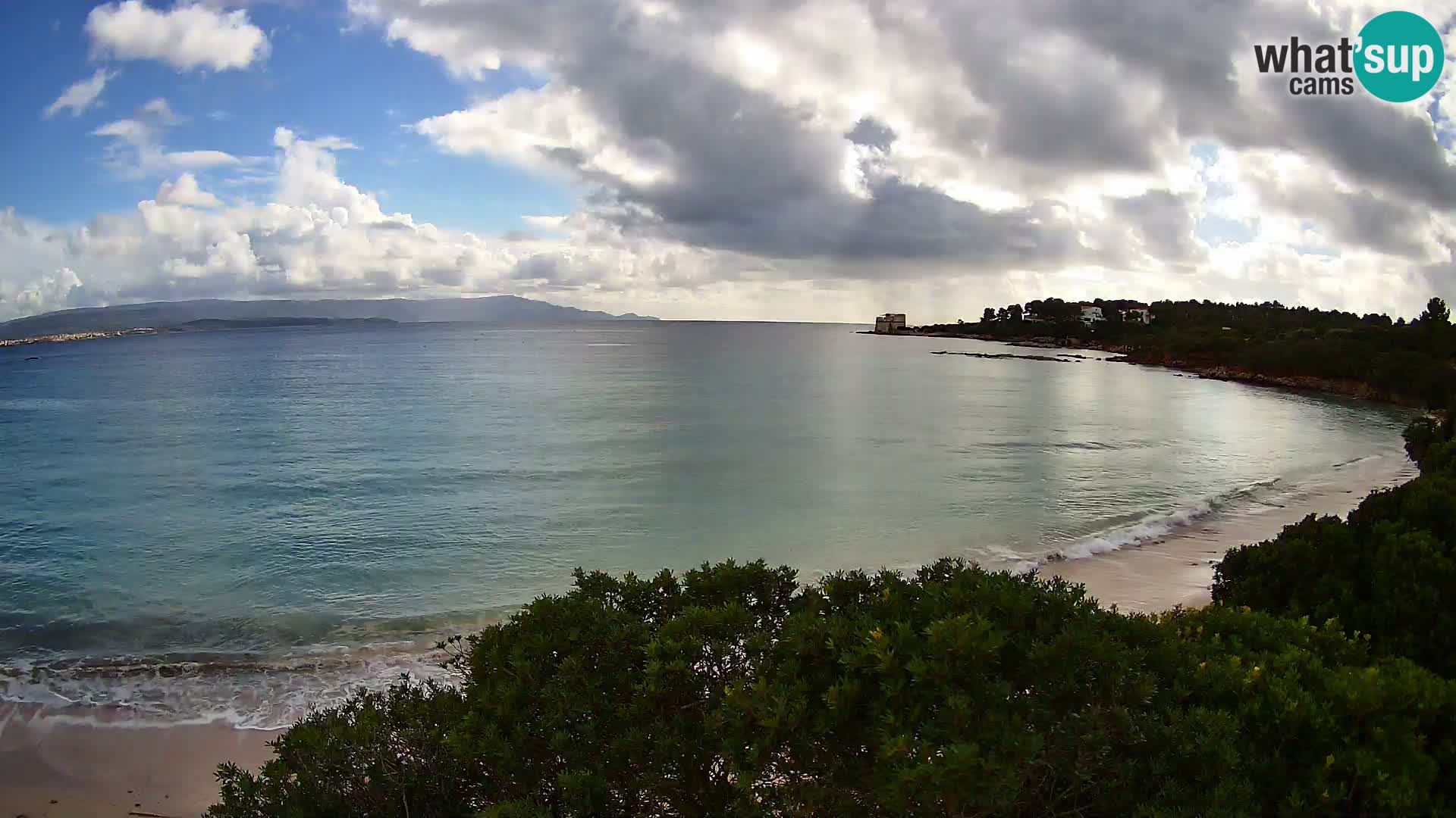 Kamera plaža Lazzaretto | Alghero | Sardinija