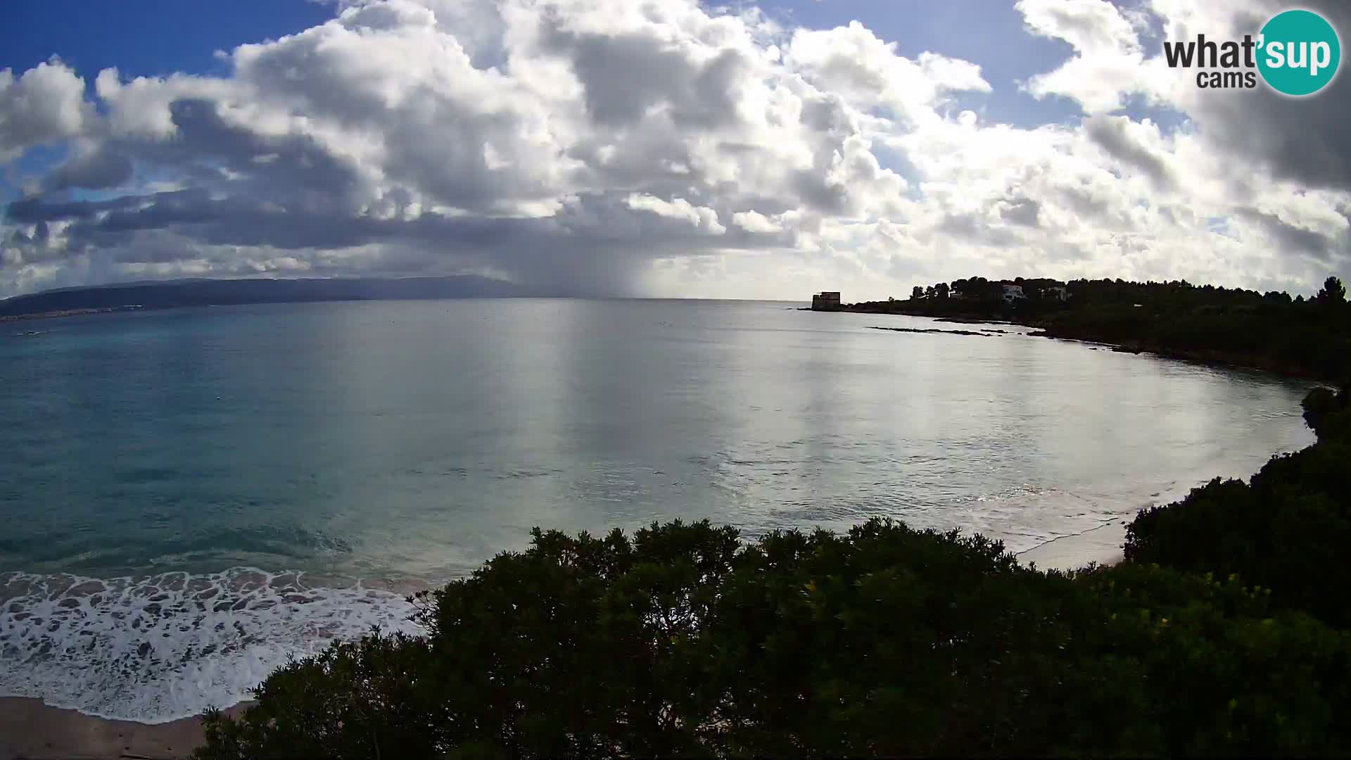 Web kamera plaža Lazzaretto | Alghero | Sardinija