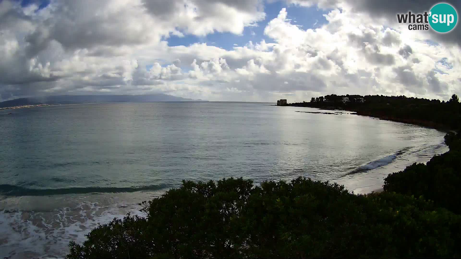 Plage Lazzaretto livecam | Alghero | Sardaigne