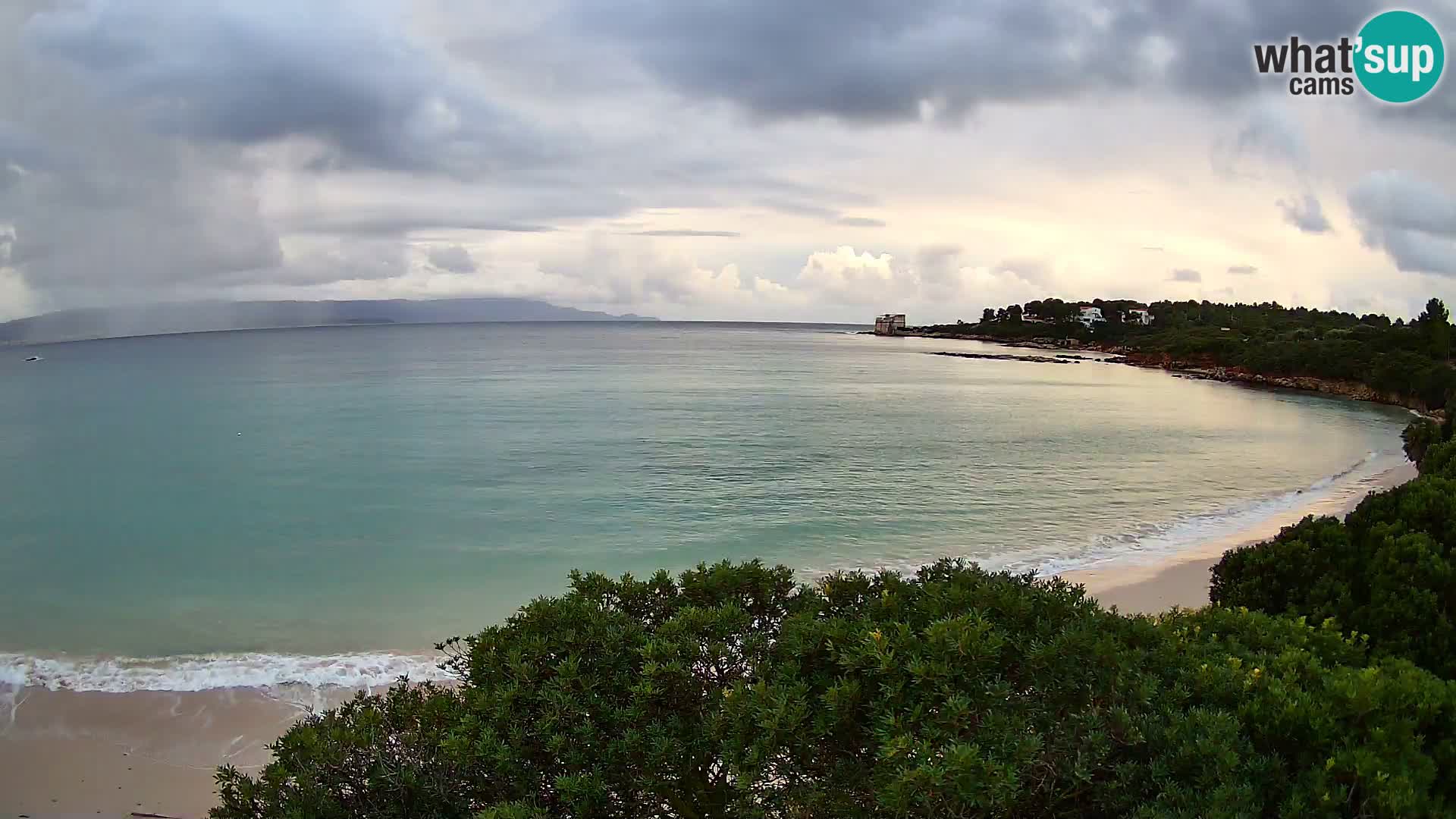 Webcam Lazzaretto beach | Alghero | Sardinia