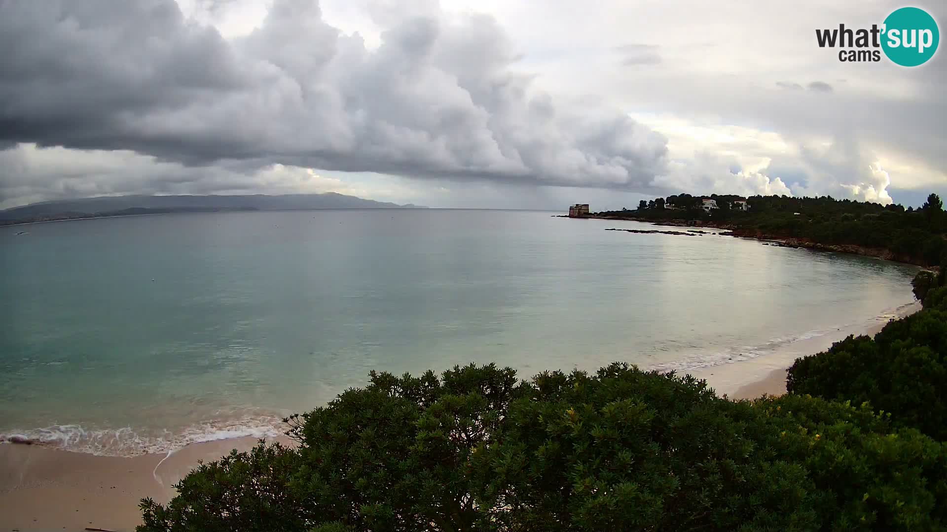 Webcam Lazzaretto beach | Alghero | Sardinia