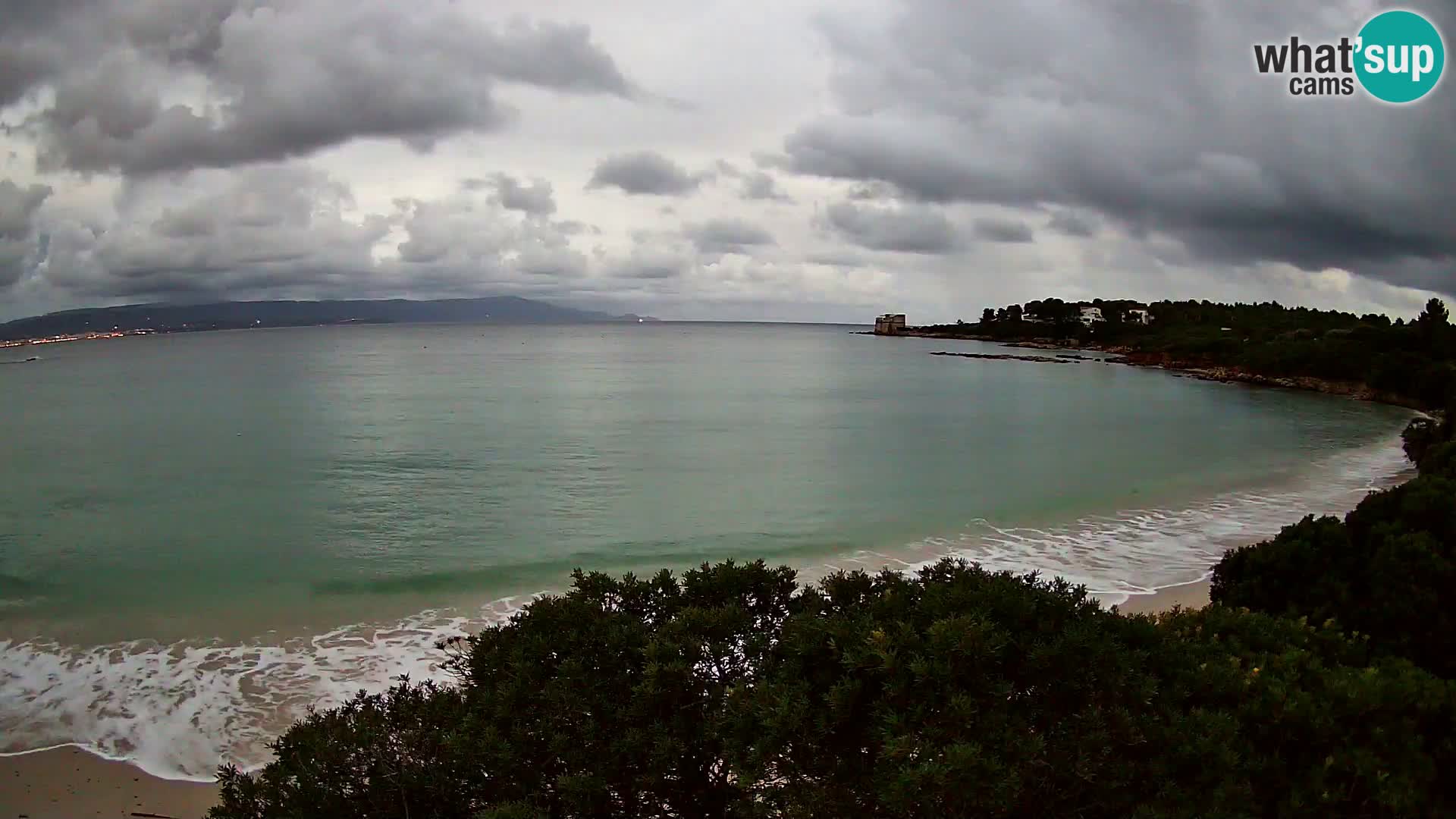 Webcam Lazzaretto beach | Alghero | Sardinia