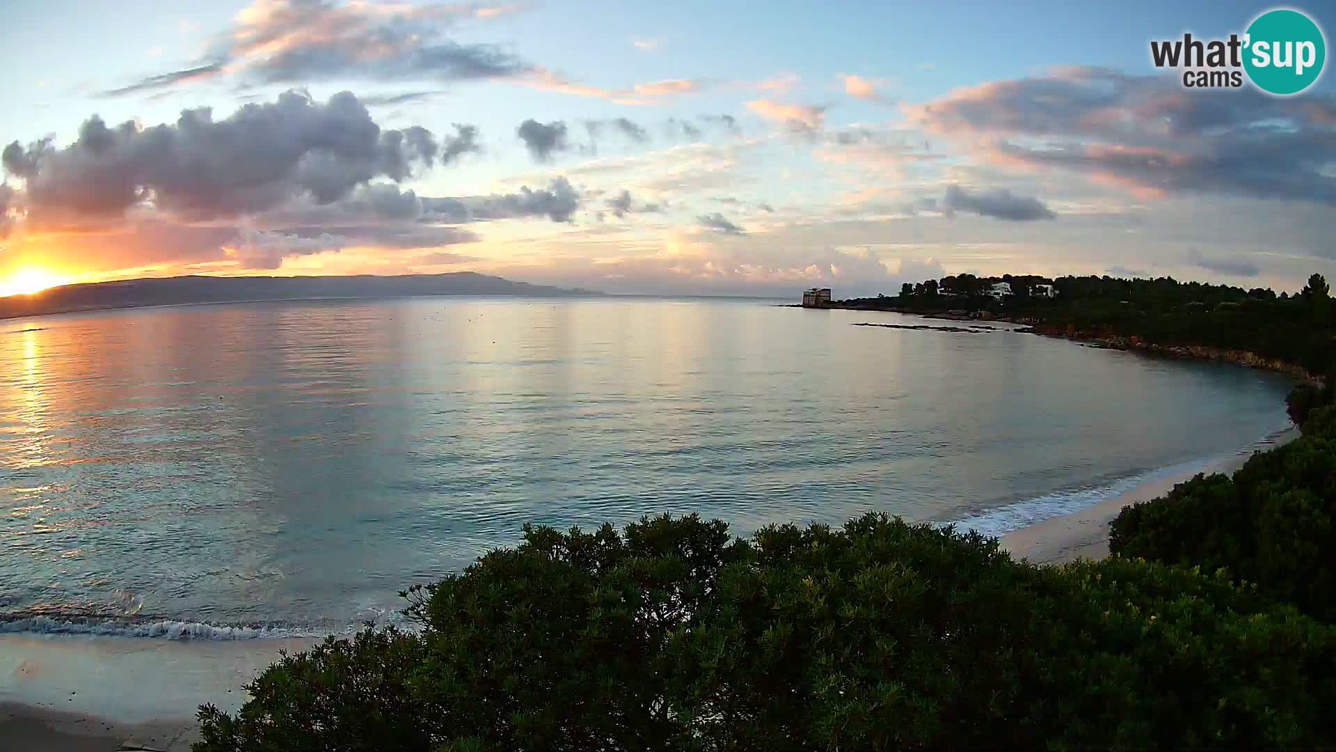 Webcam Lazzaretto Strand | Alghero | Sardinien