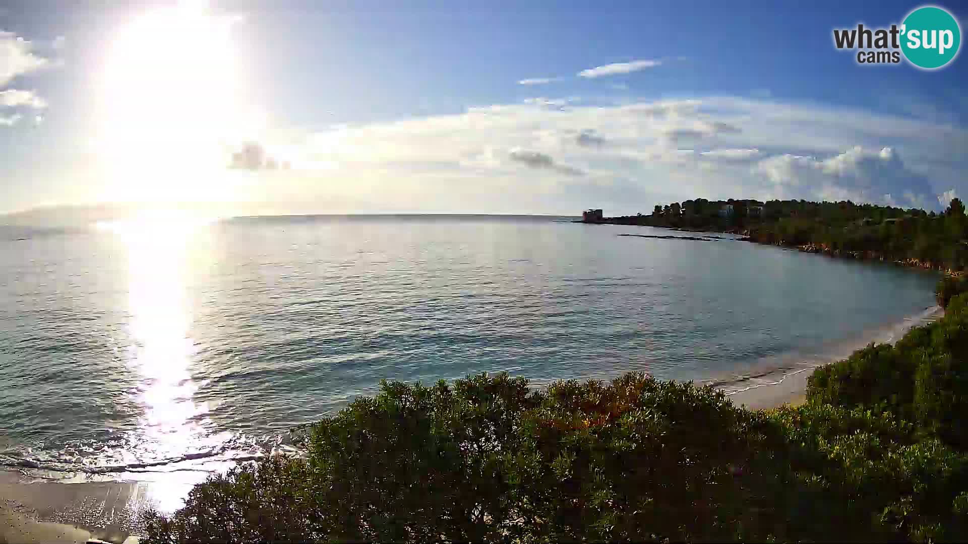 Kamera plaža Lazzaretto | Alghero | Sardinija