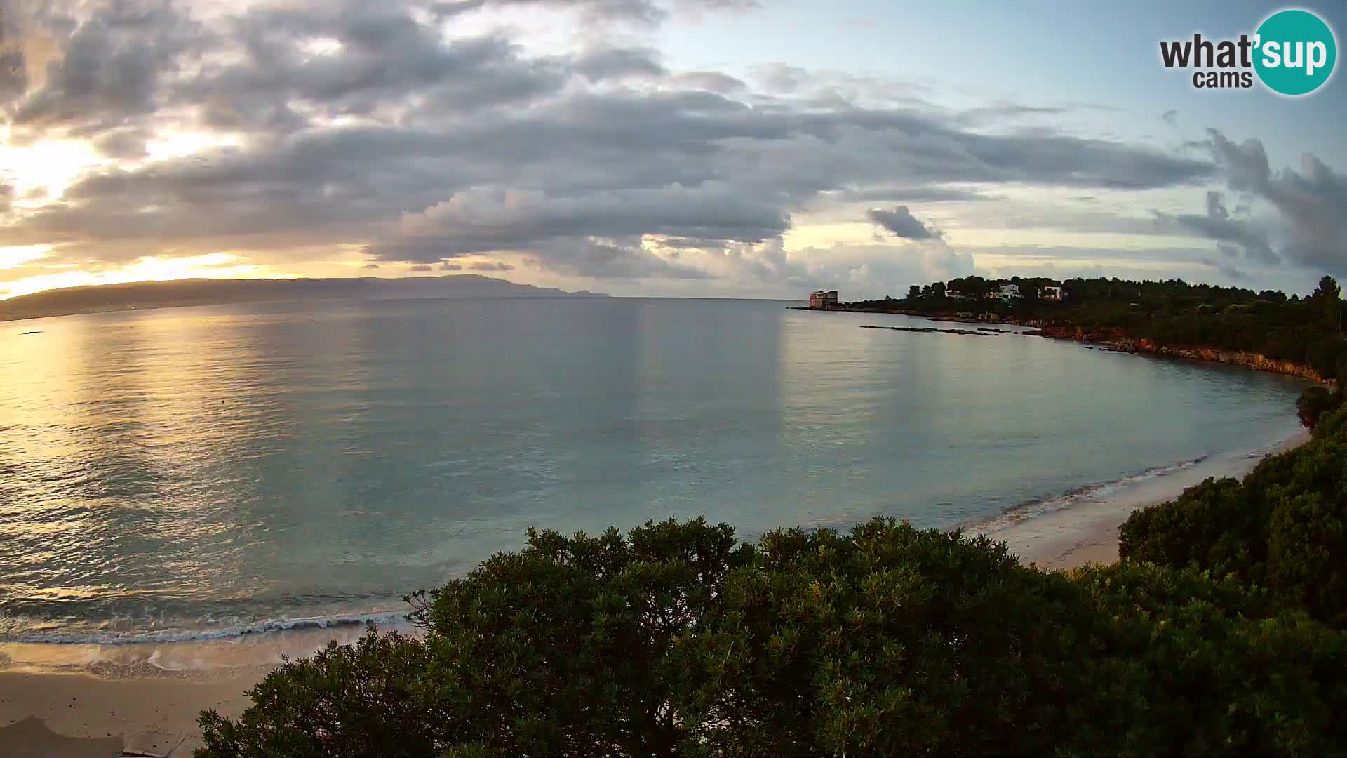 Plage Lazzaretto livecam | Alghero | Sardaigne