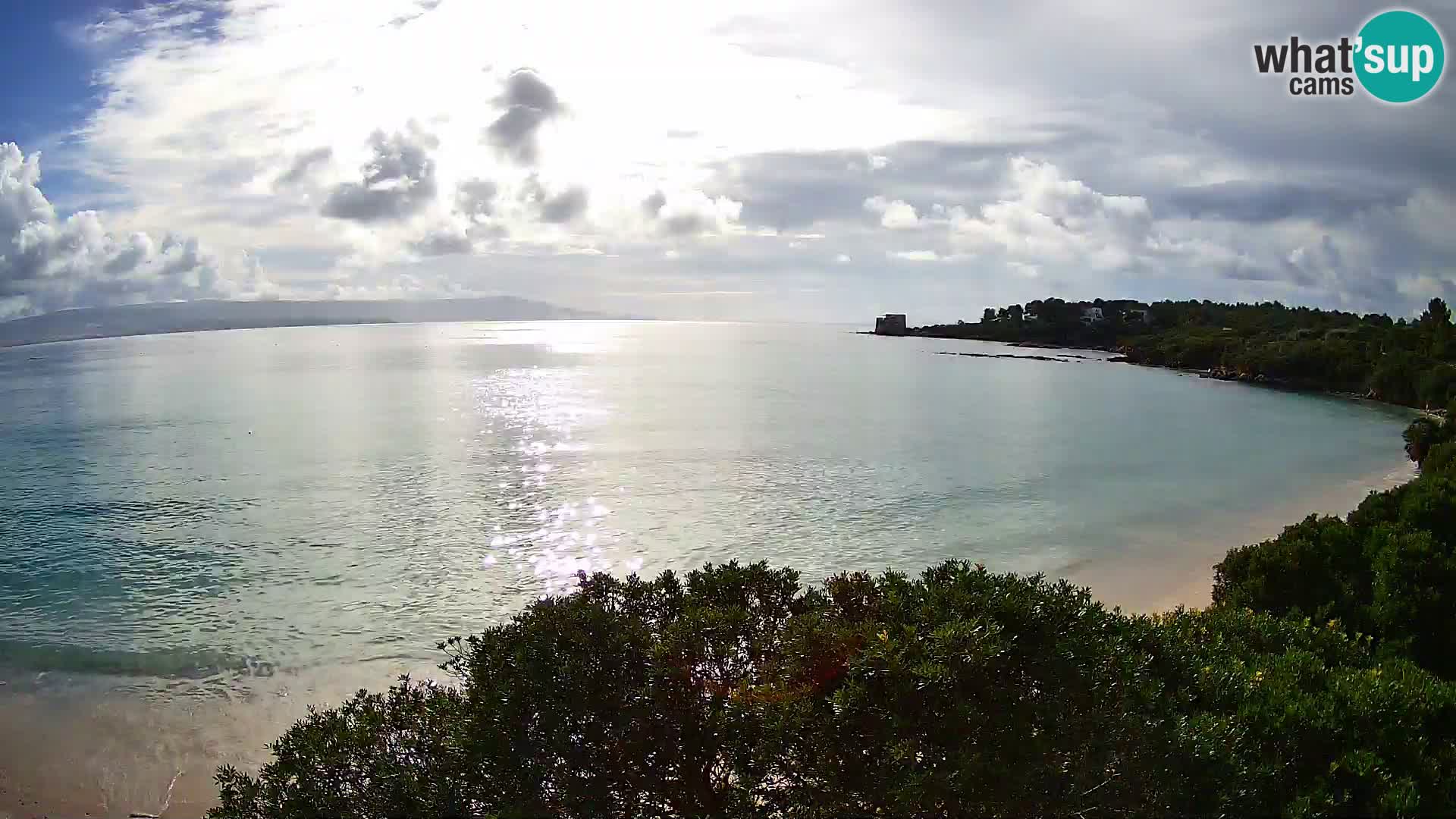 Plage Lazzaretto livecam | Alghero | Sardaigne