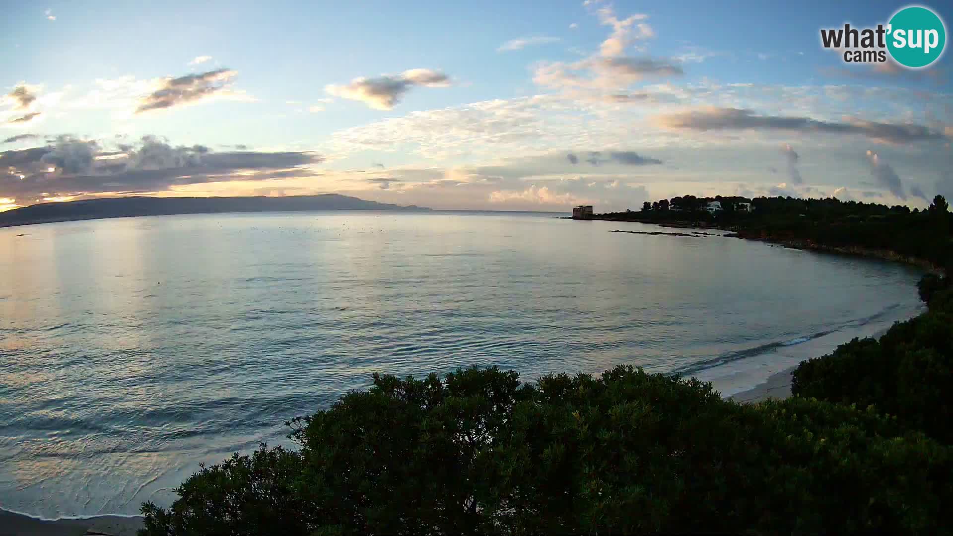 Webcam Lazzaretto beach | Alghero | Sardinia