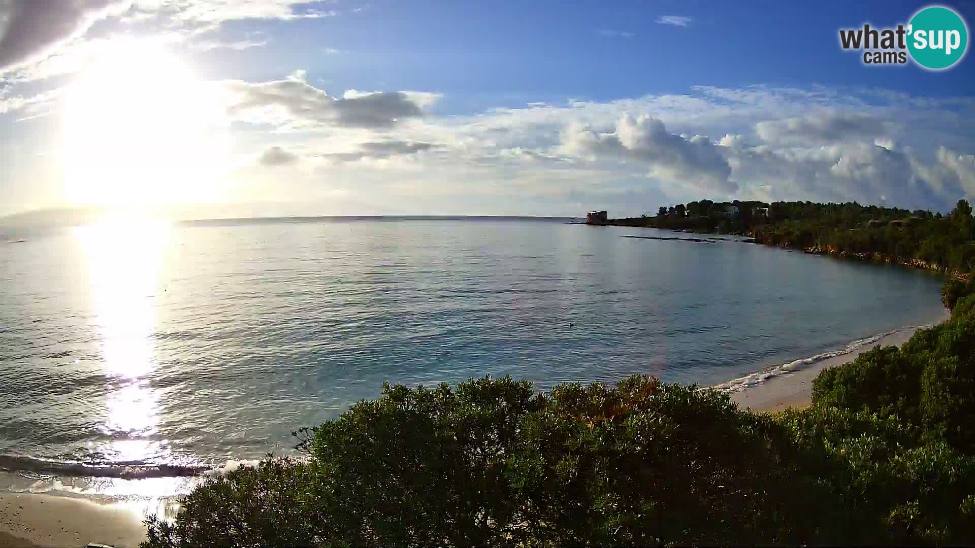 Kamera plaža Lazzaretto | Alghero | Sardinija