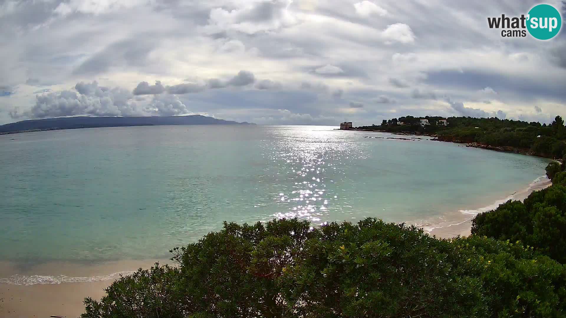 Plage Lazzaretto livecam | Alghero | Sardaigne