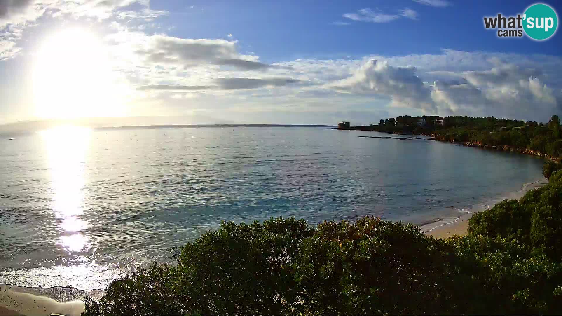 Webcam Lazzaretto Strand | Alghero | Sardinien