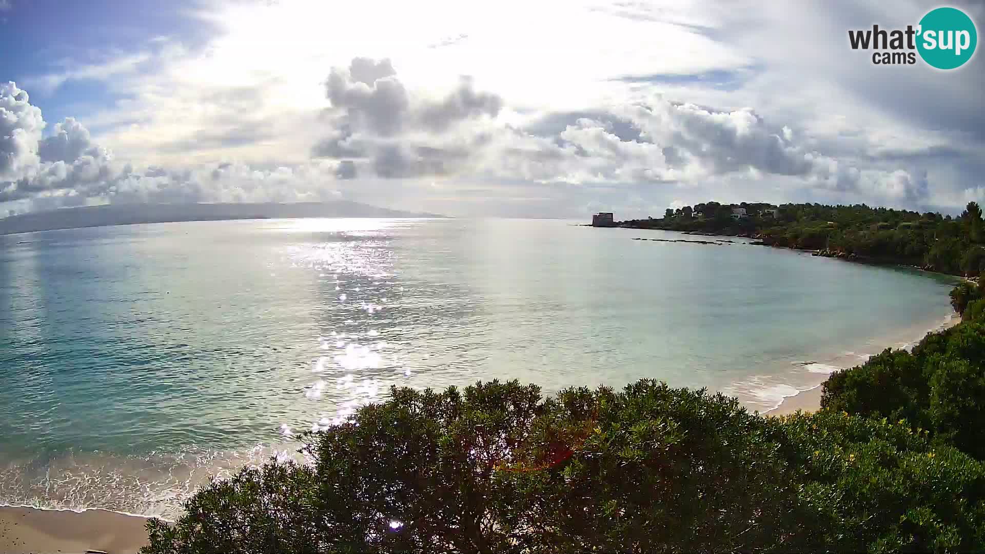 Plage Lazzaretto livecam | Alghero | Sardaigne
