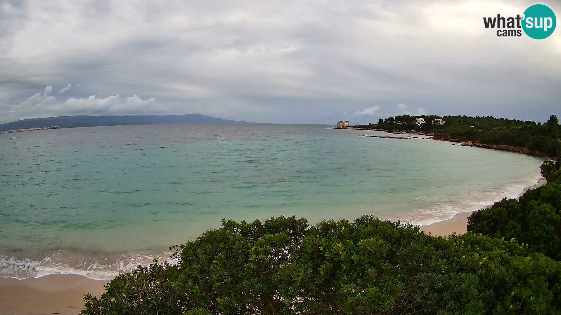 Web kamera plaža Lazzaretto | Alghero | Sardinija