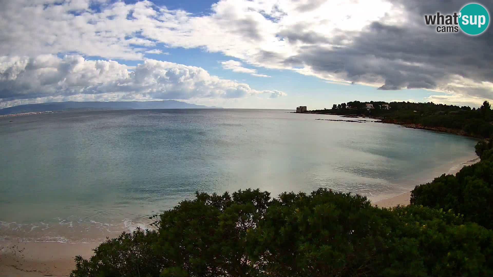 Plage Lazzaretto livecam | Alghero | Sardaigne
