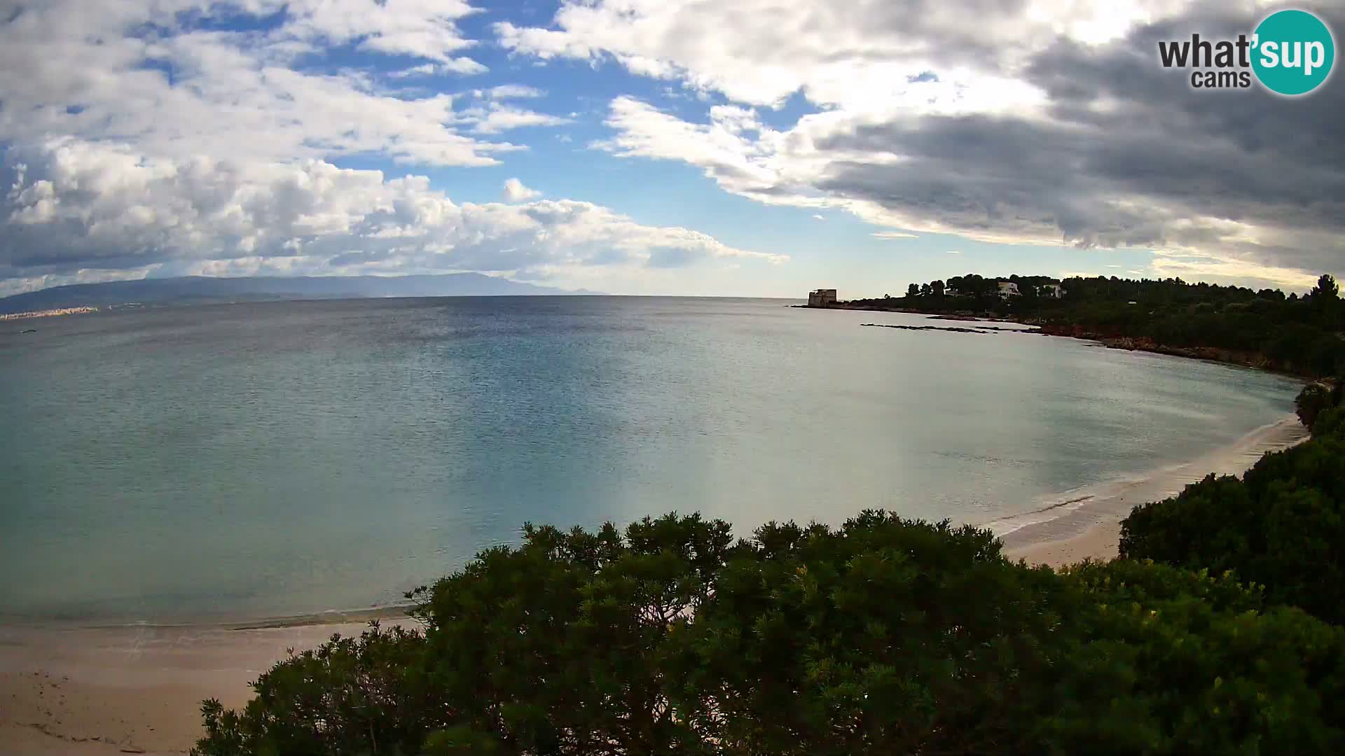 Kamera plaža Lazzaretto | Alghero | Sardinija