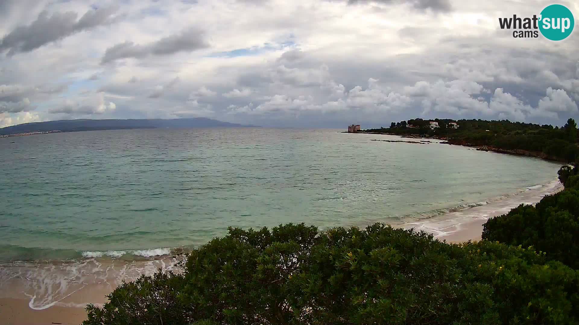 Webcam Lazzaretto Strand | Alghero | Sardinien