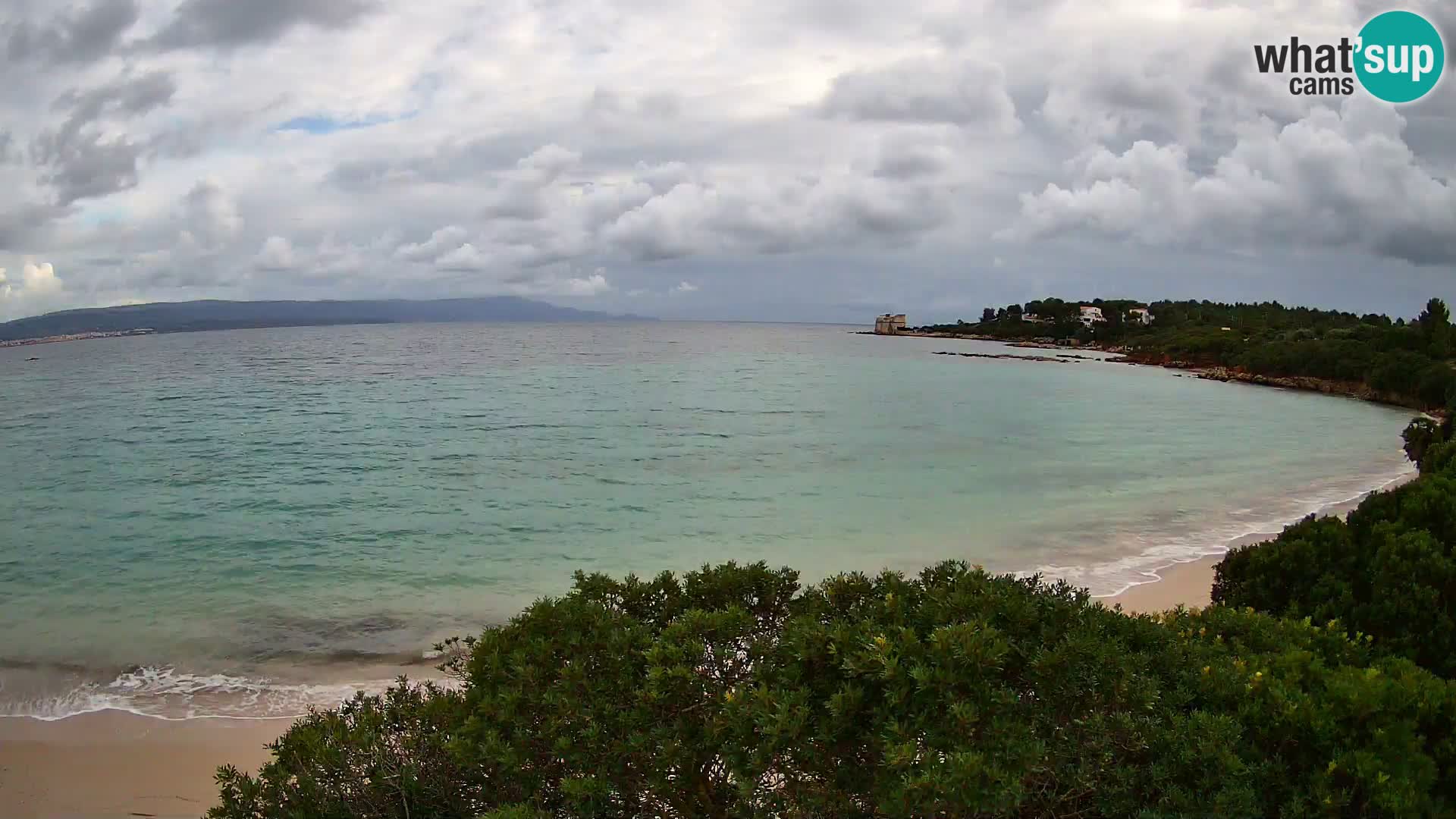 Kamera plaža Lazzaretto | Alghero | Sardinija