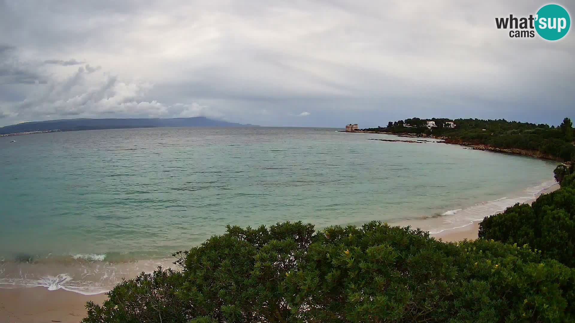 Webcam Lazzaretto Strand | Alghero | Sardinien