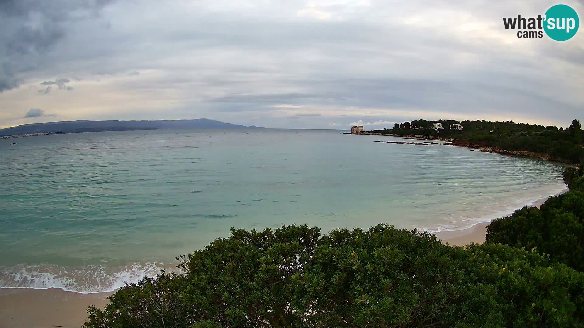 Web kamera plaža Lazzaretto | Alghero | Sardinija