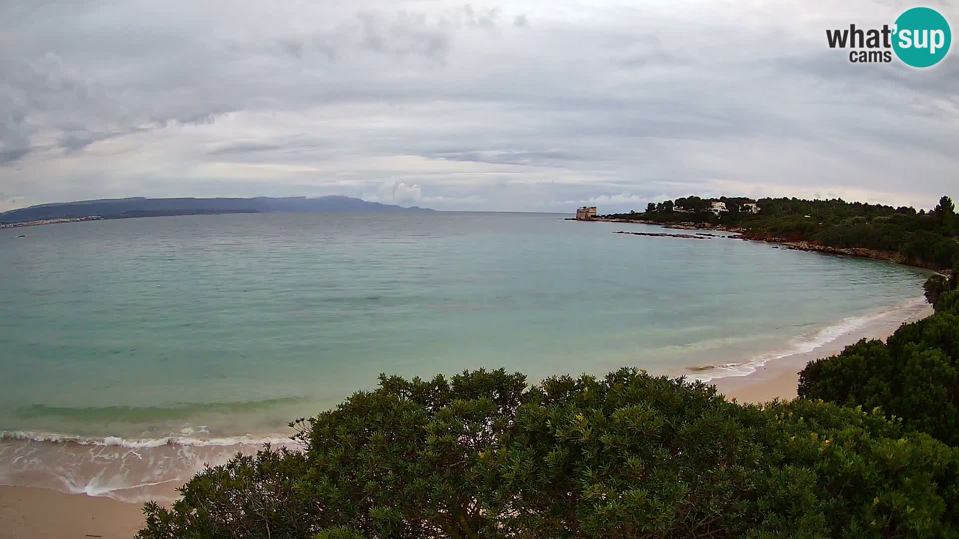 Webcam Lazzaretto Strand | Alghero | Sardinien