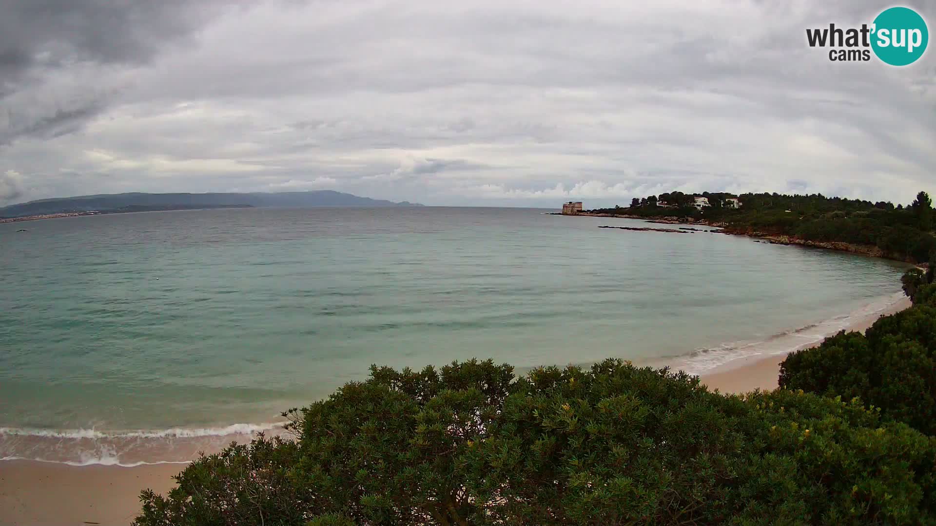 Webcam Lazzaretto beach | Alghero | Sardinia