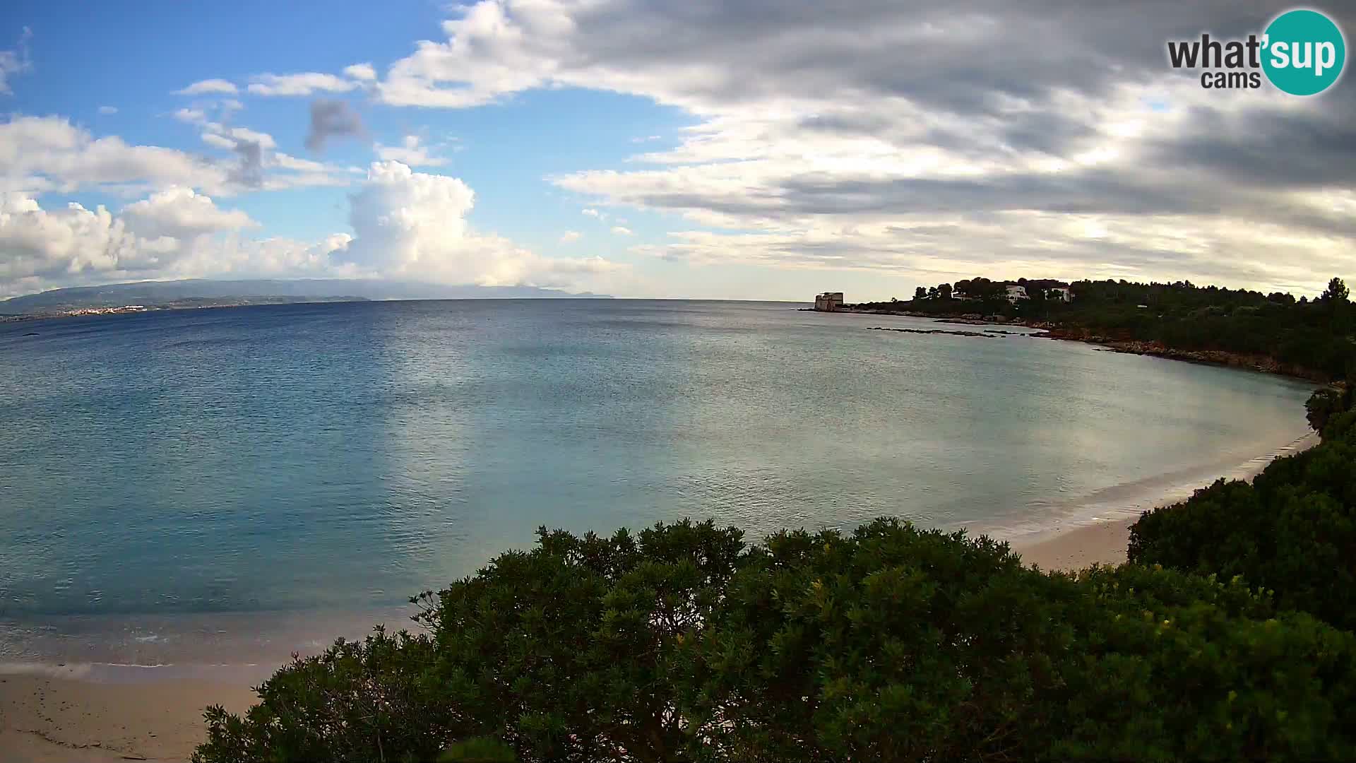 Webcam Lazzaretto beach | Alghero | Sardinia