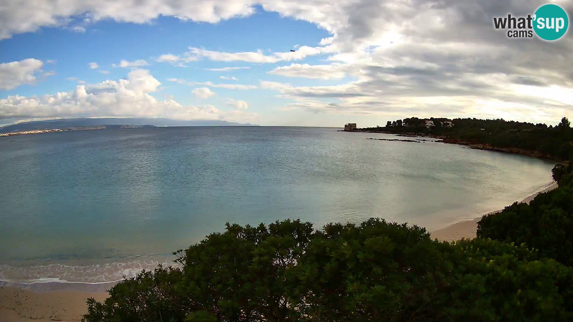 Web kamera plaža Lazzaretto | Alghero | Sardinija