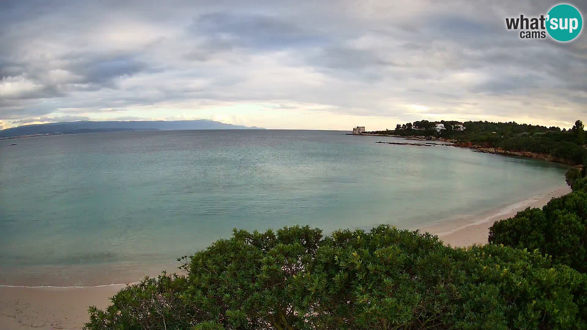 Kamera plaža Lazzaretto | Alghero | Sardinija