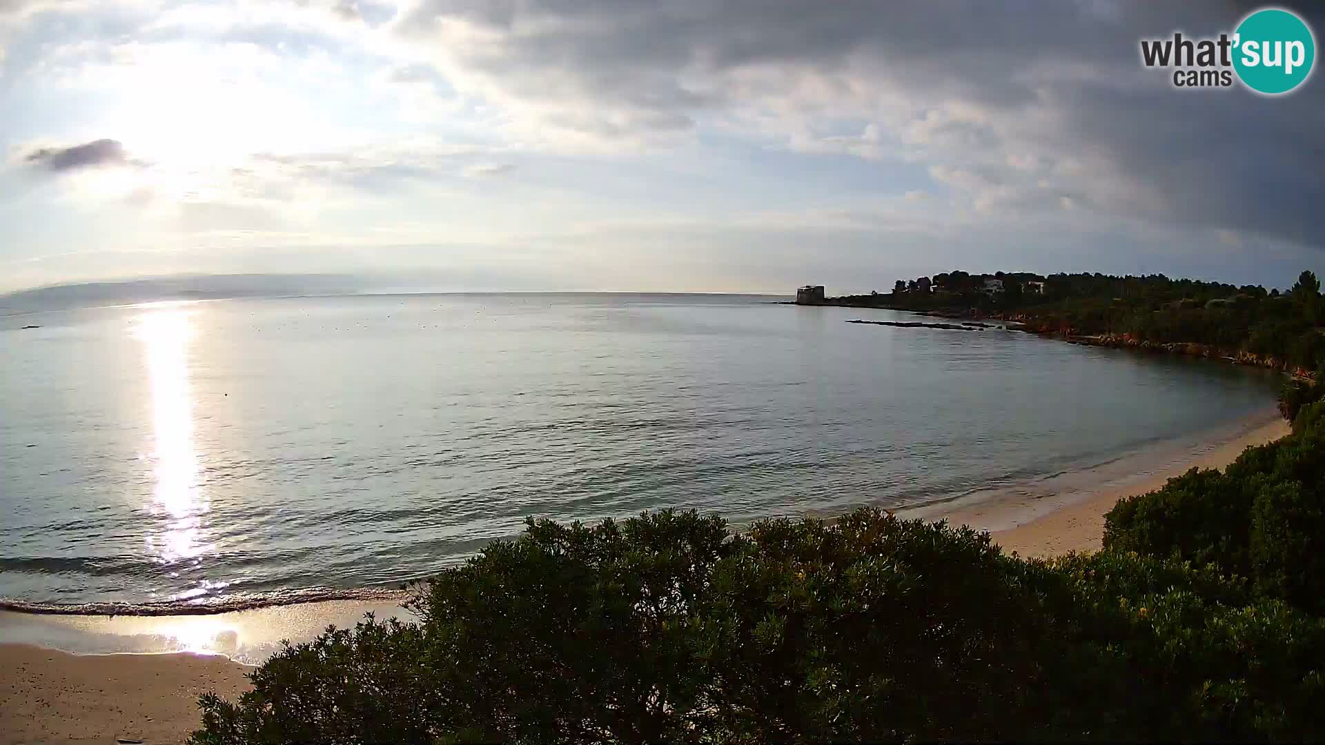 Webcam Lazzaretto Strand | Alghero | Sardinien