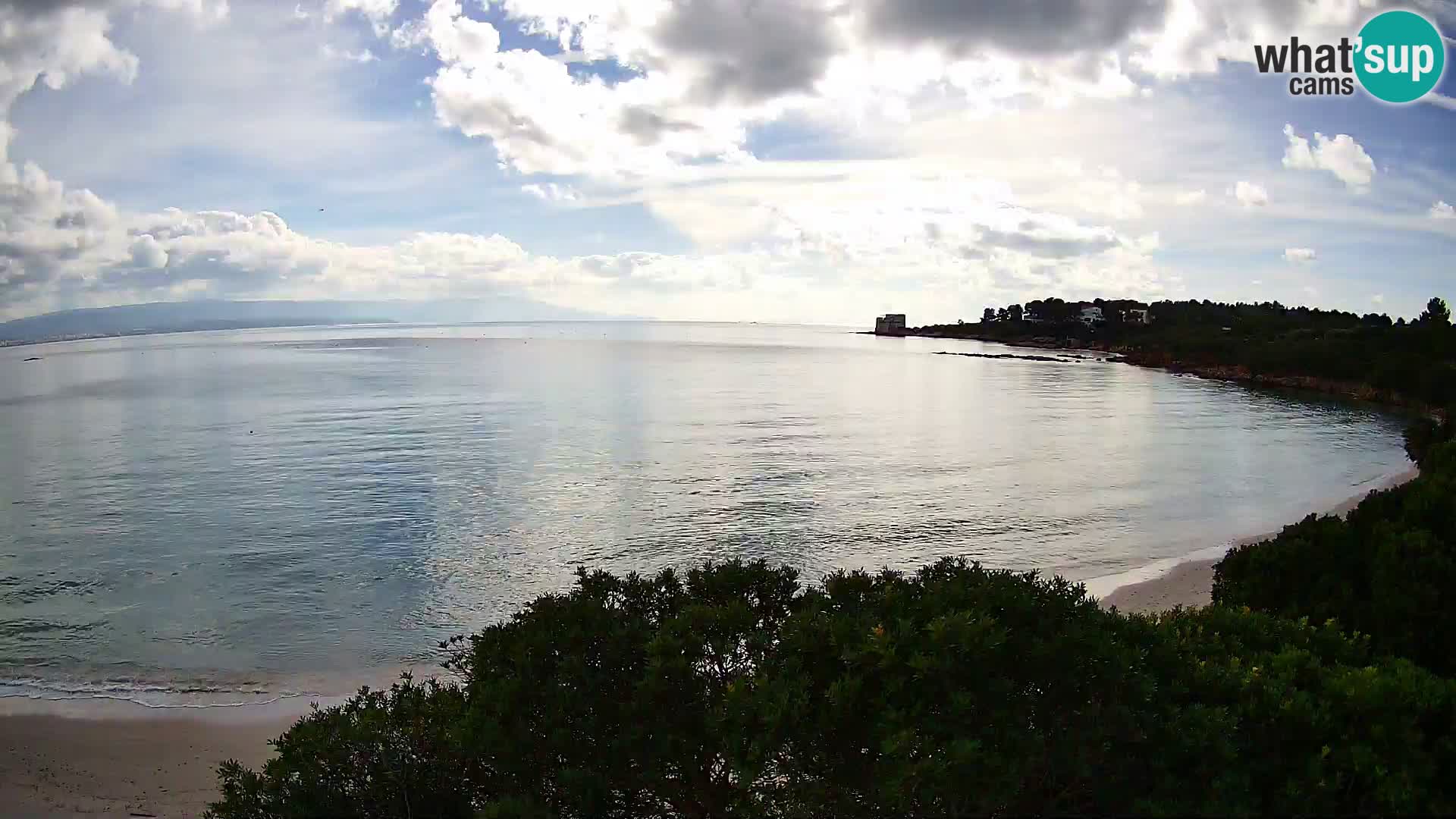Kamera plaža Lazzaretto | Alghero | Sardinija