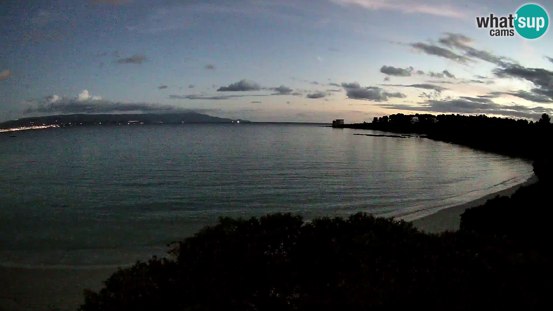 Webcam Lazzaretto Strand | Alghero | Sardinien