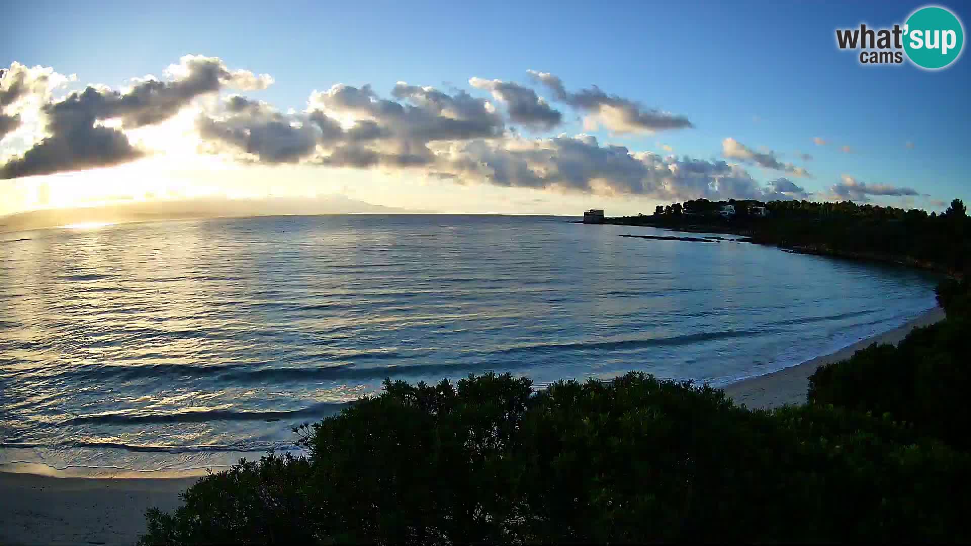 Kamera plaža Lazzaretto | Alghero | Sardinija