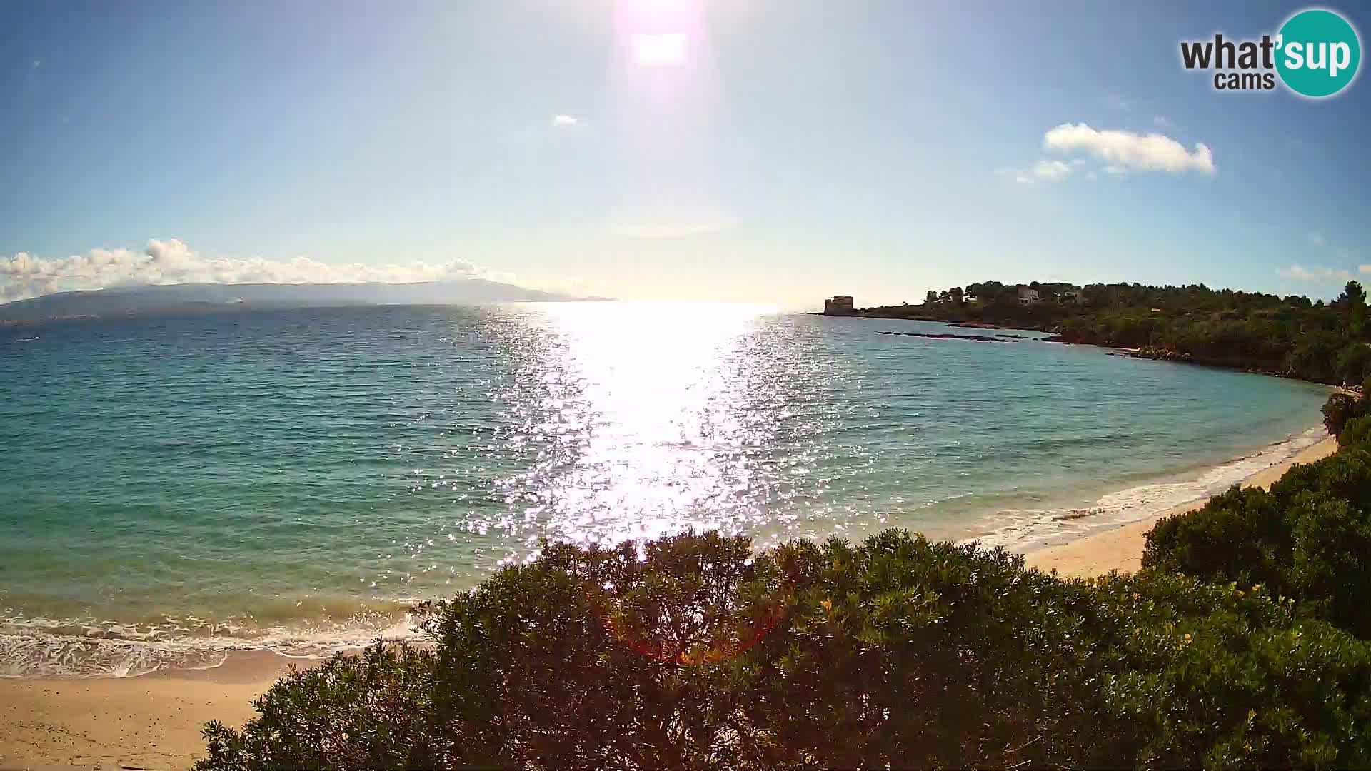 Webcam spiaggia Lazzaretto | Alghero | Sardegna