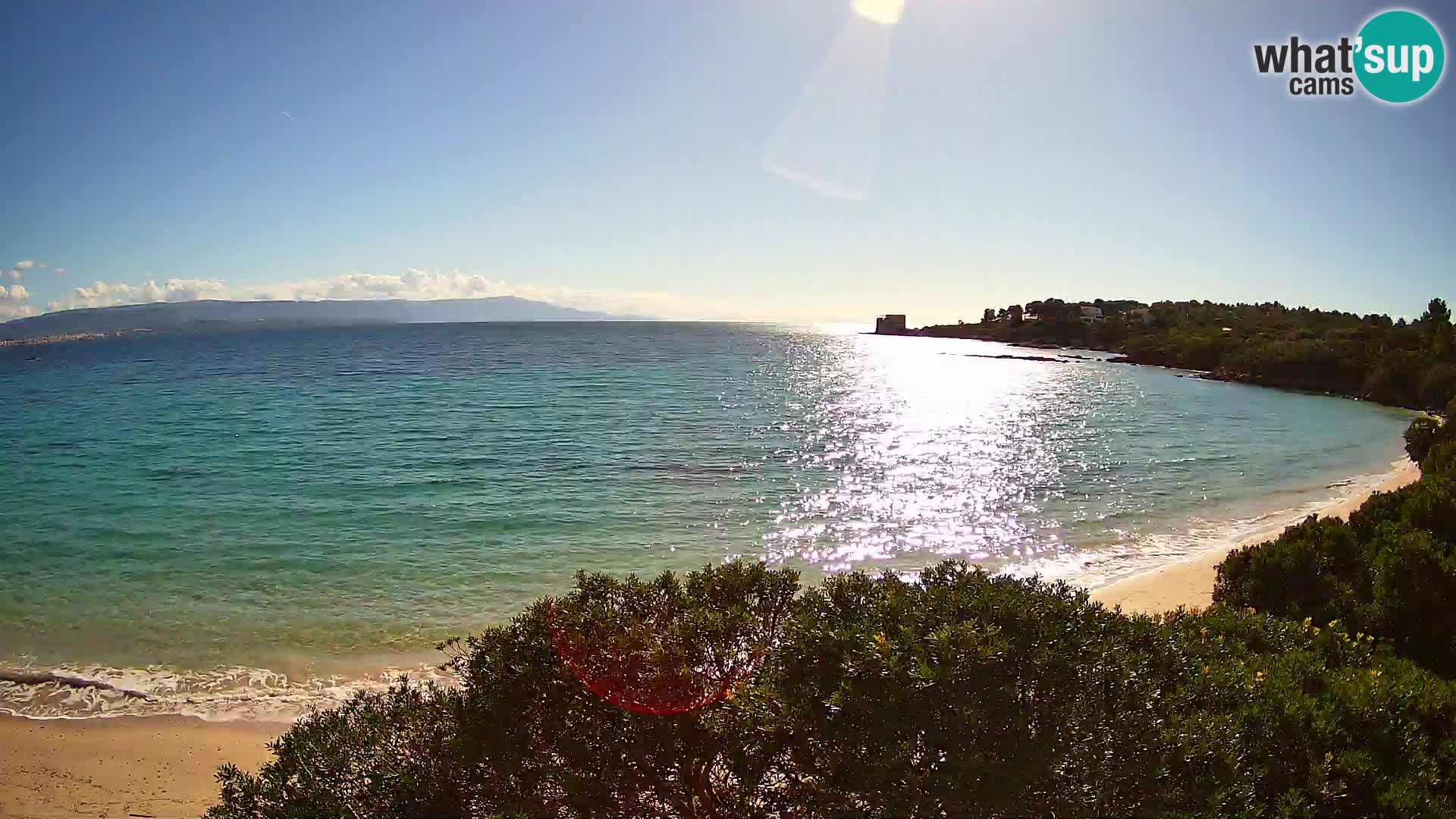 Webcam spiaggia Lazzaretto | Alghero | Sardegna