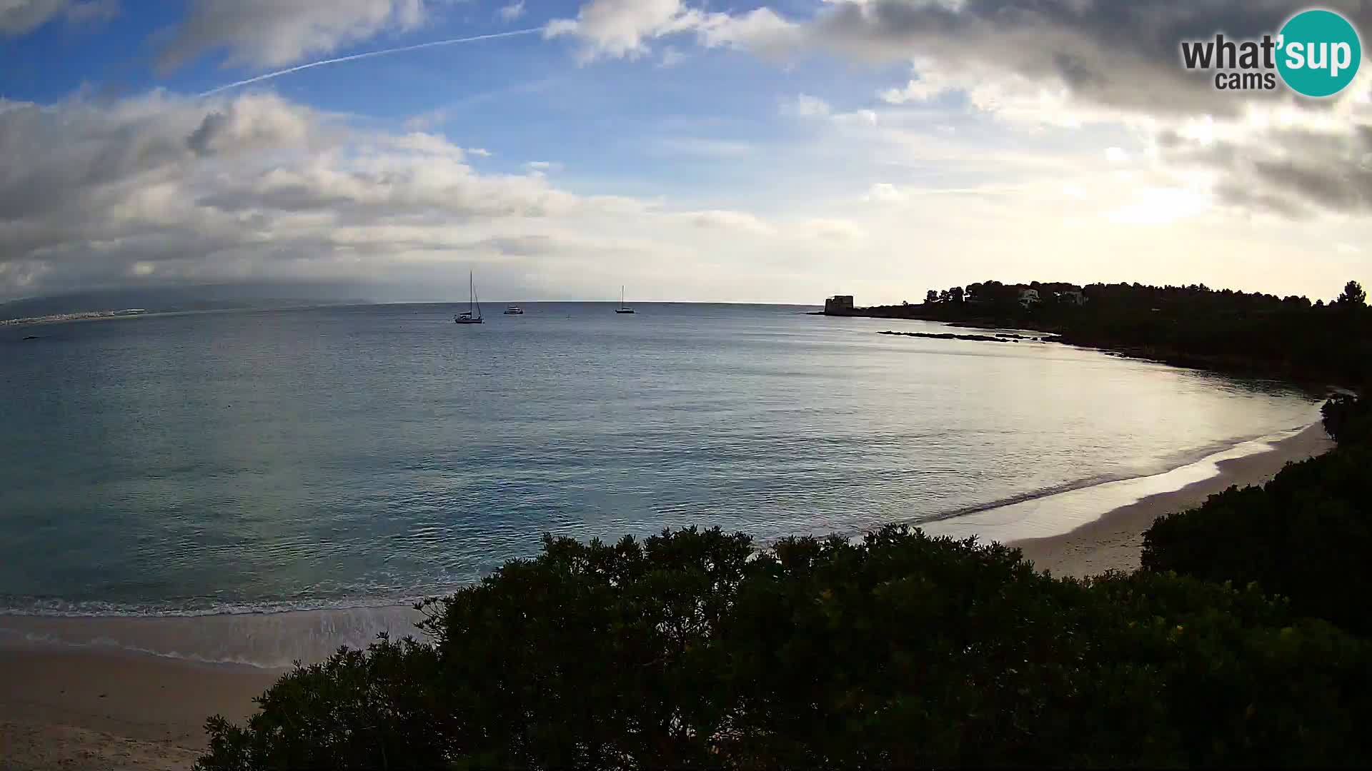Kamera plaža Lazzaretto | Alghero | Sardinija