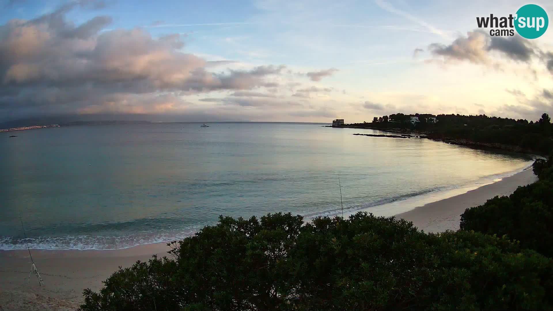 Webcam spiaggia Lazzaretto | Alghero | Sardegna