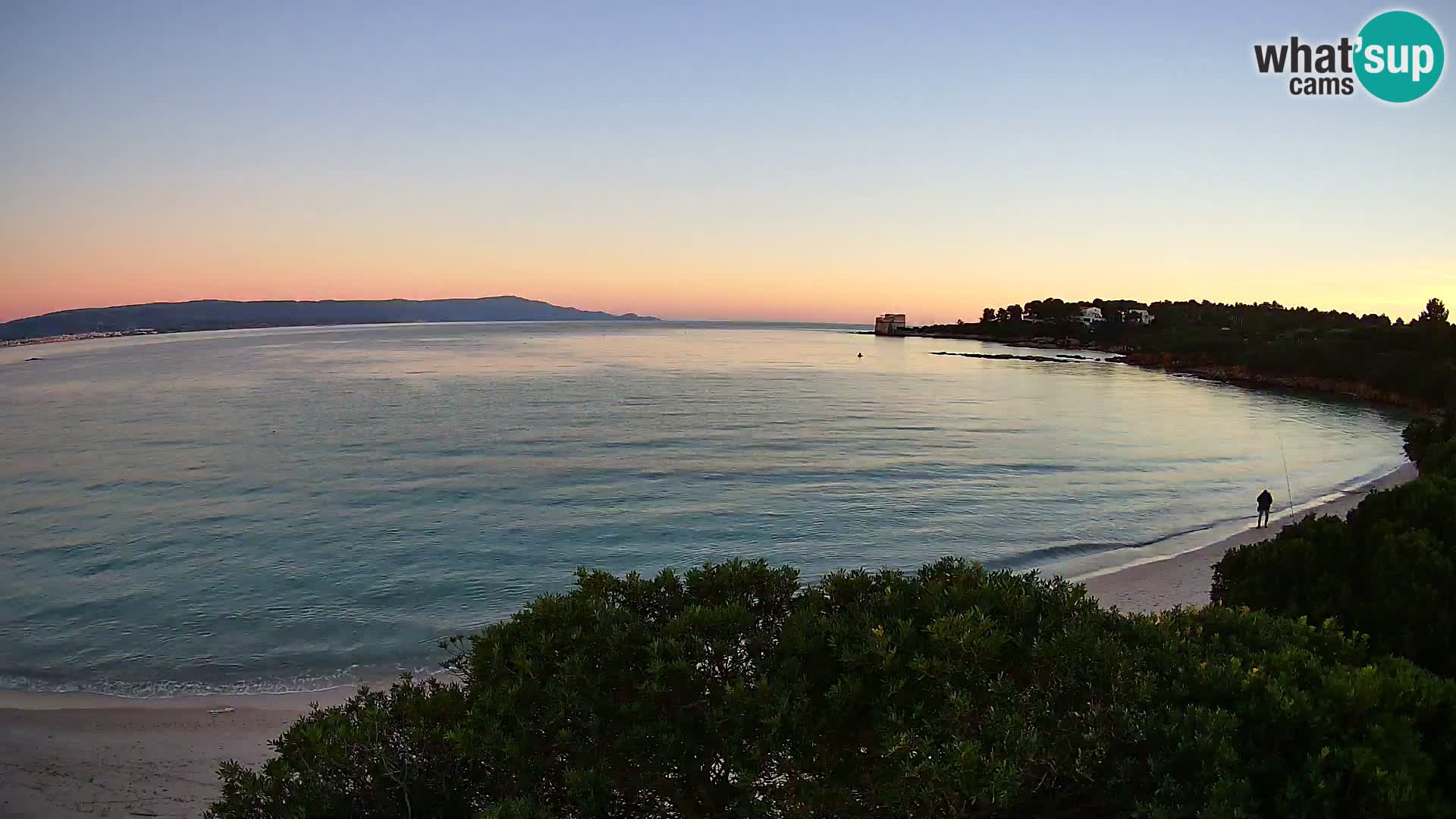 Plage Lazzaretto livecam | Alghero | Sardaigne