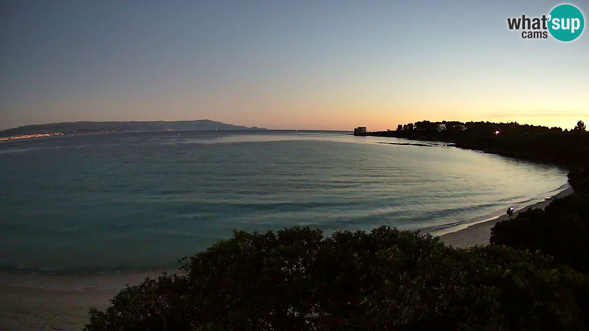 Webcam Lazzaretto Strand | Alghero | Sardinien