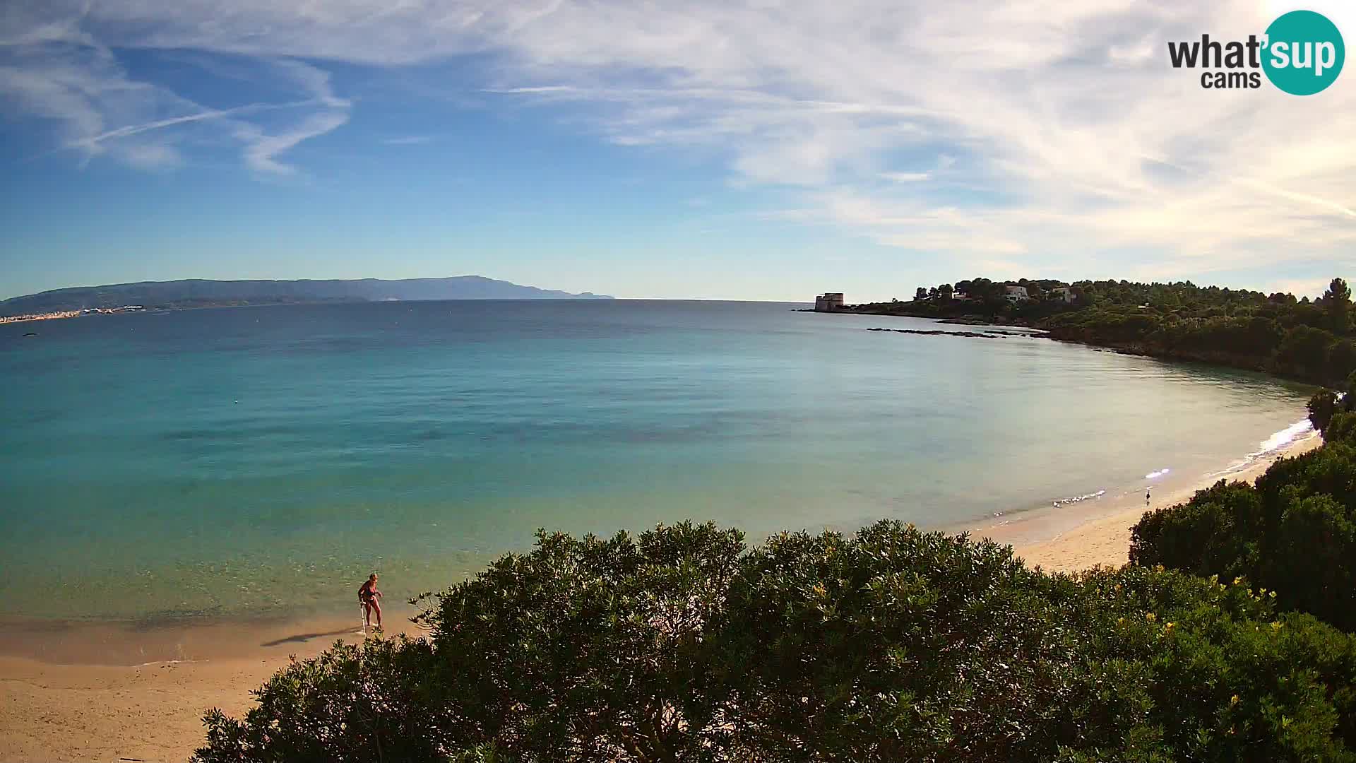 Webcam spiaggia Lazzaretto | Alghero | Sardegna