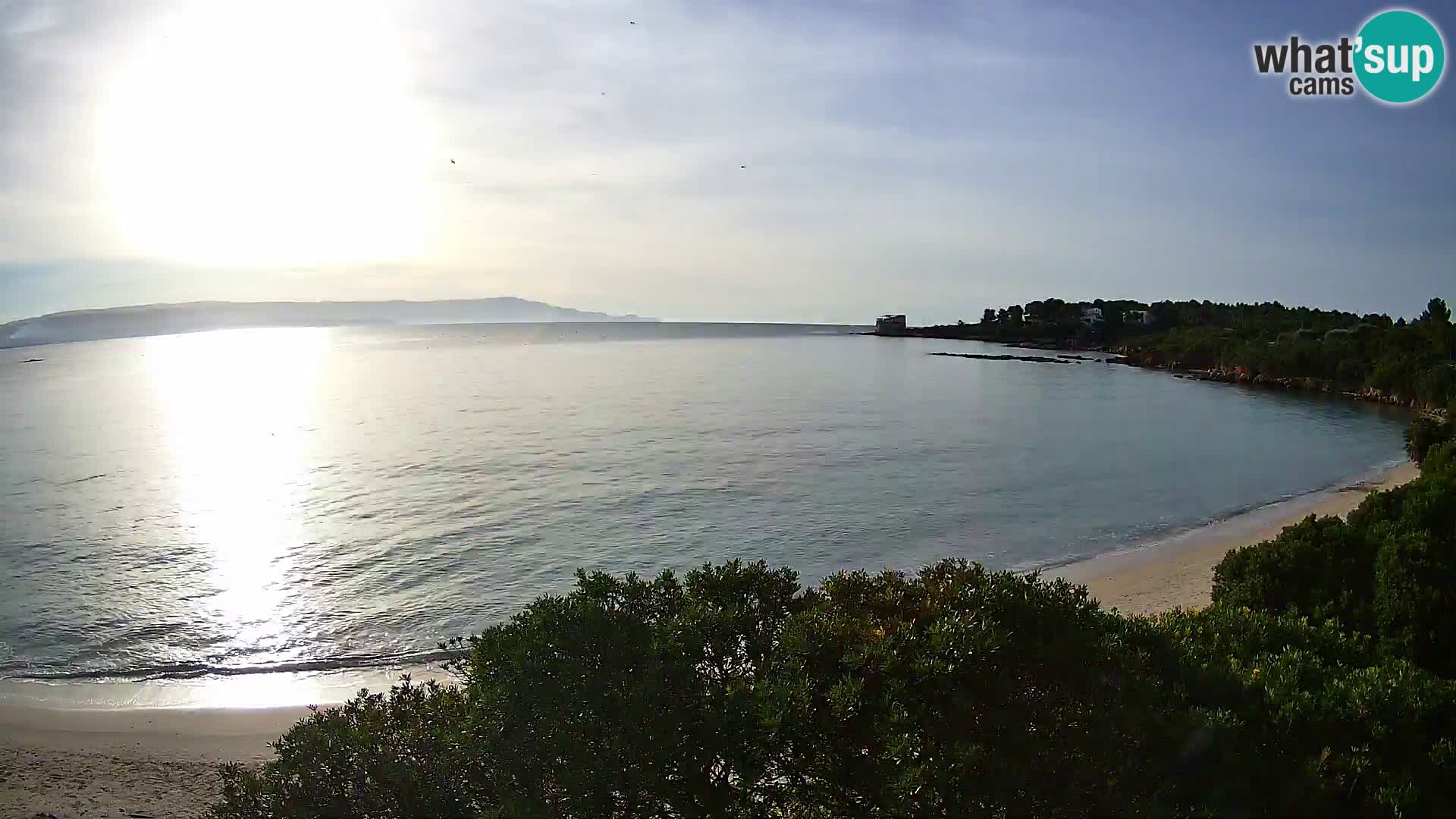 Kamera plaža Lazzaretto | Alghero | Sardinija