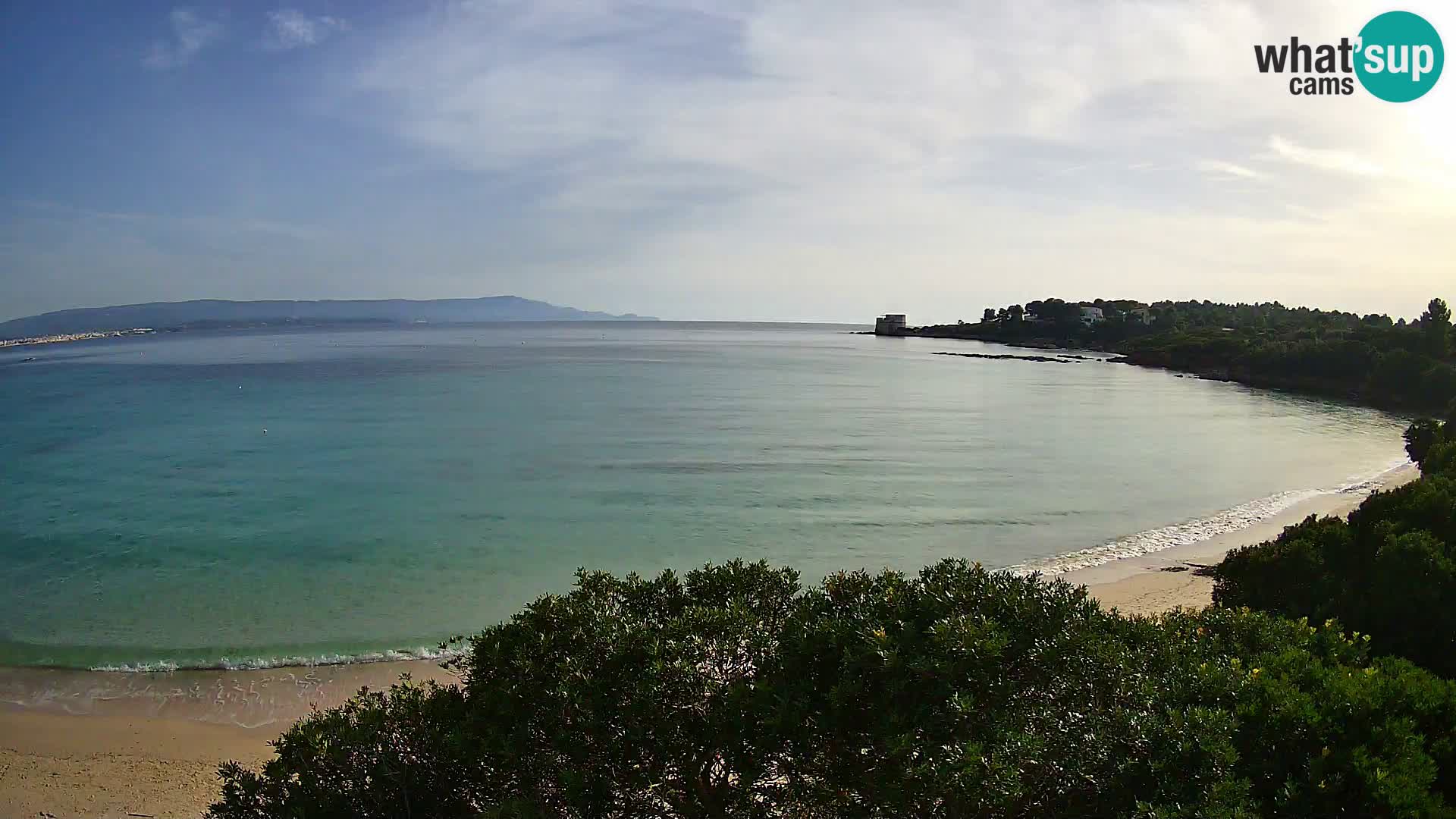 Webcam spiaggia Lazzaretto | Alghero | Sardegna