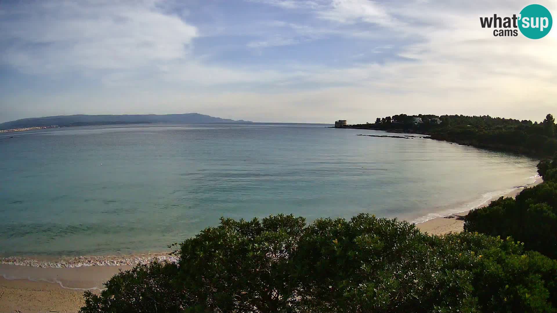 Kamera plaža Lazzaretto | Alghero | Sardinija