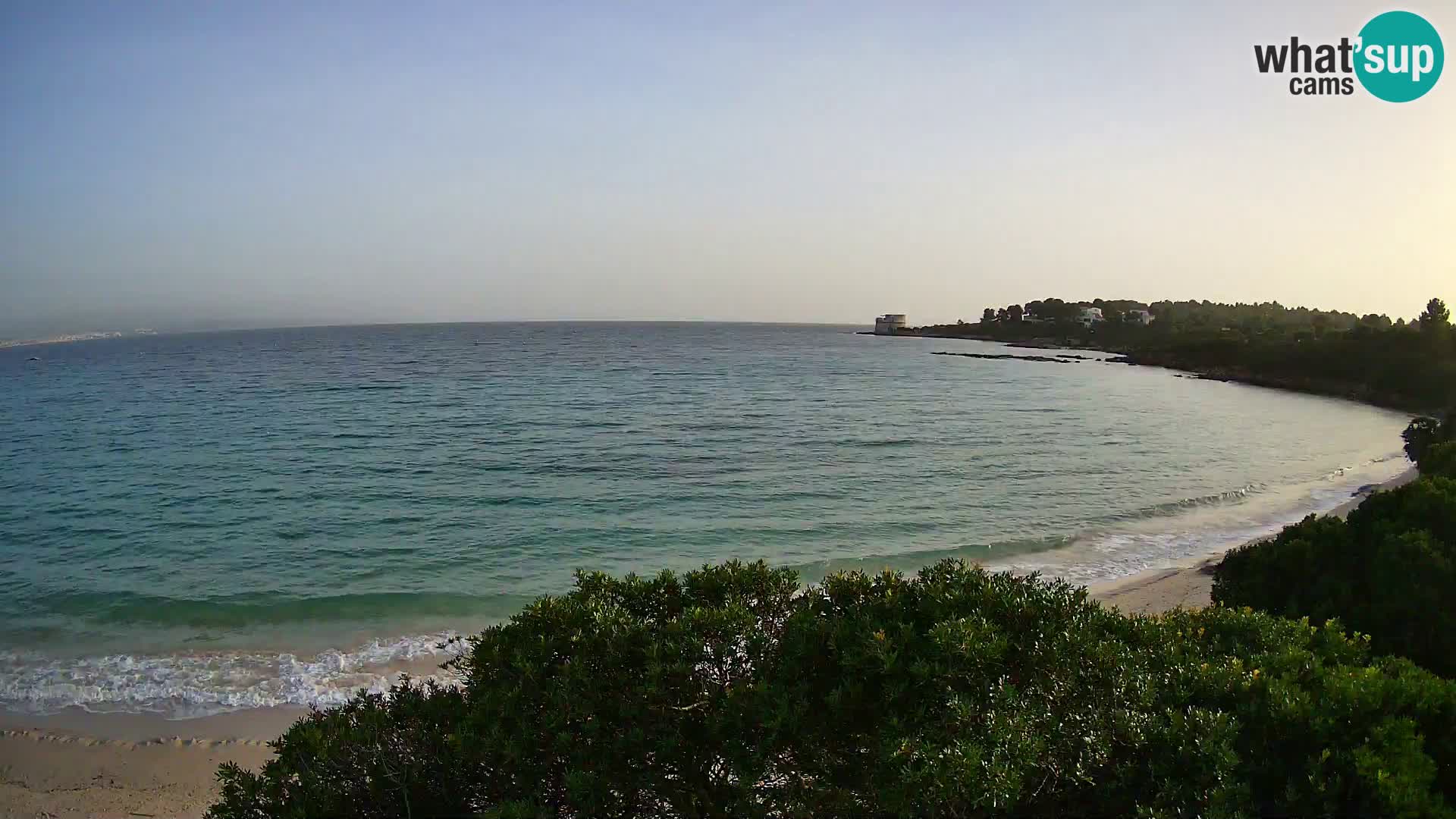 Web kamera plaža Lazzaretto | Alghero | Sardinija