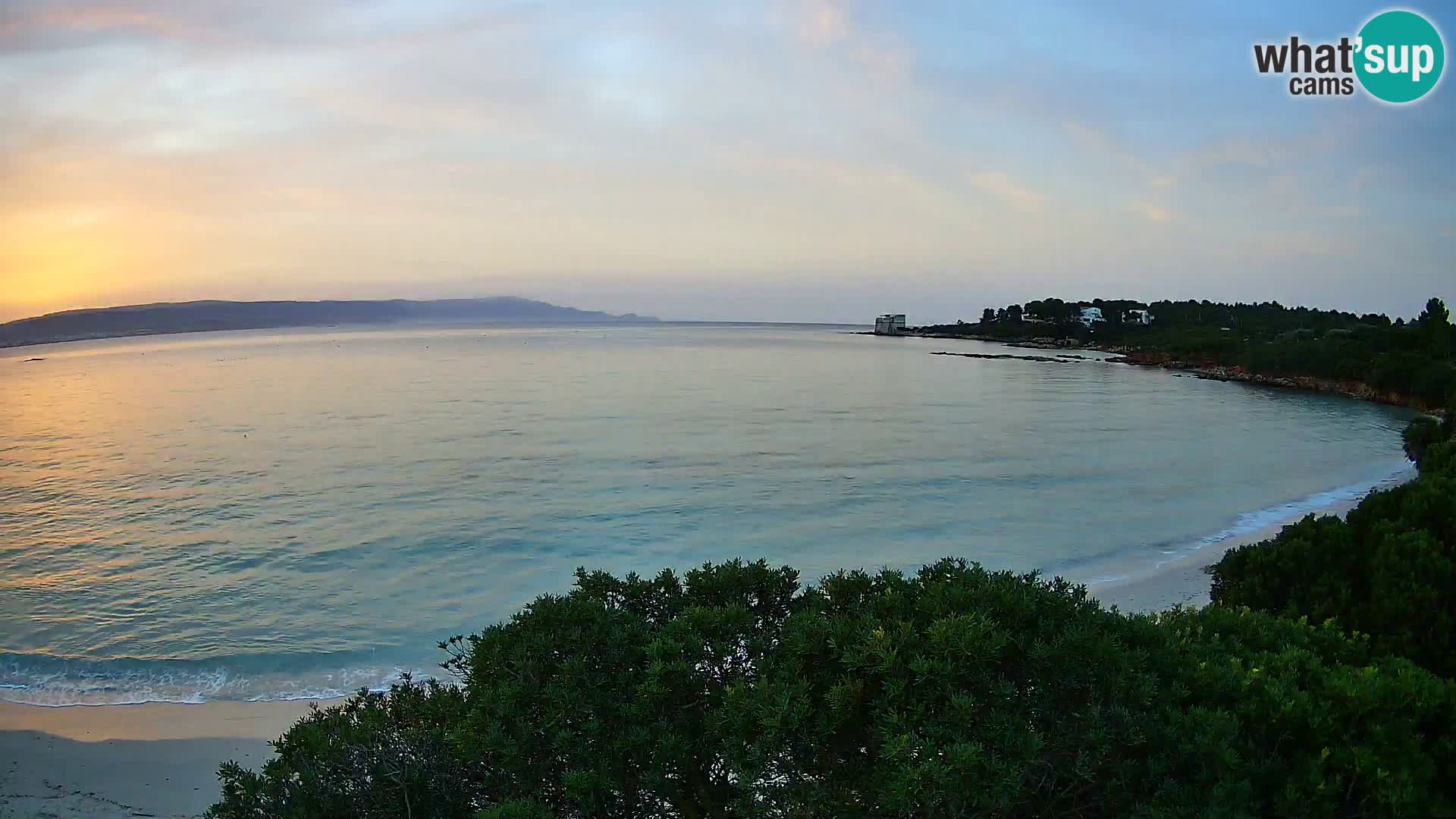 Kamera plaža Lazzaretto | Alghero | Sardinija