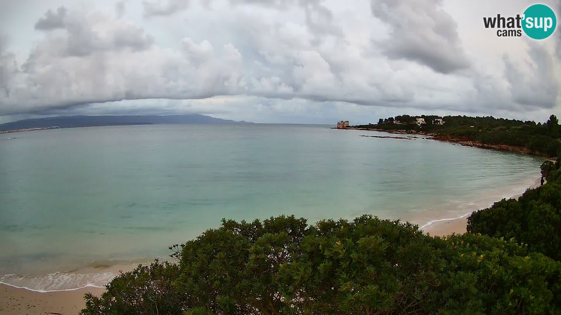 Kamera plaža Lazzaretto | Alghero | Sardinija